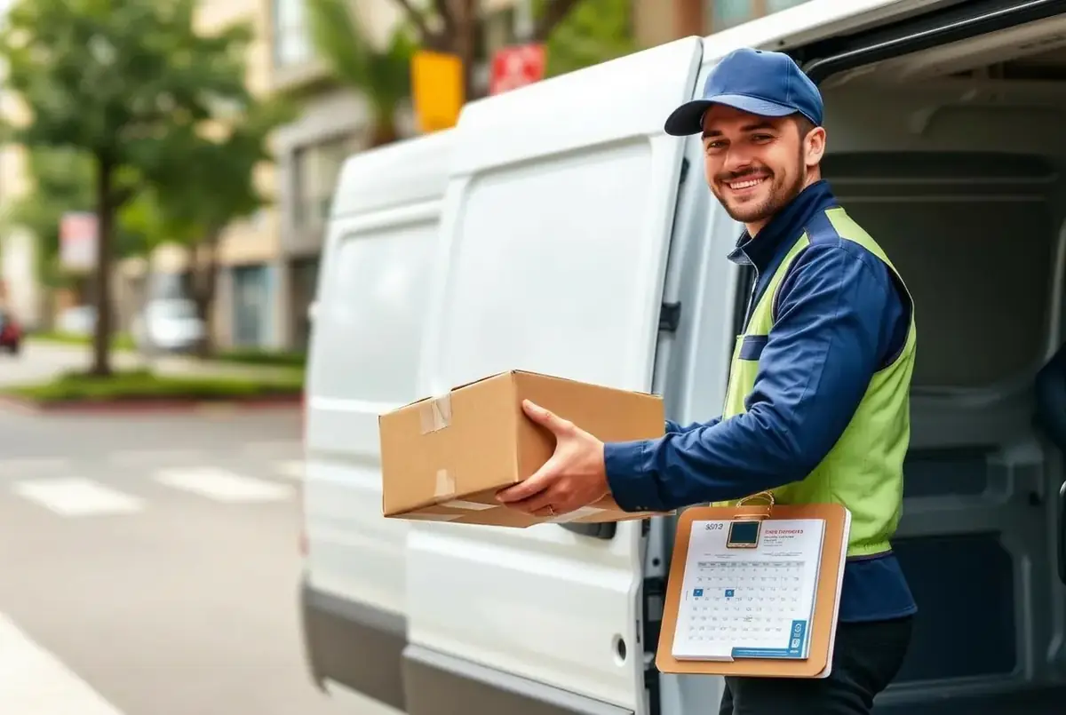 Scheduled routed delivery in Washington